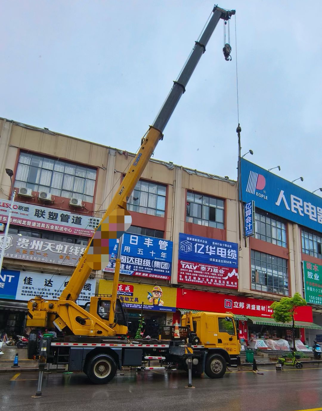 保康县吊车吊机租赁桥梁吊装